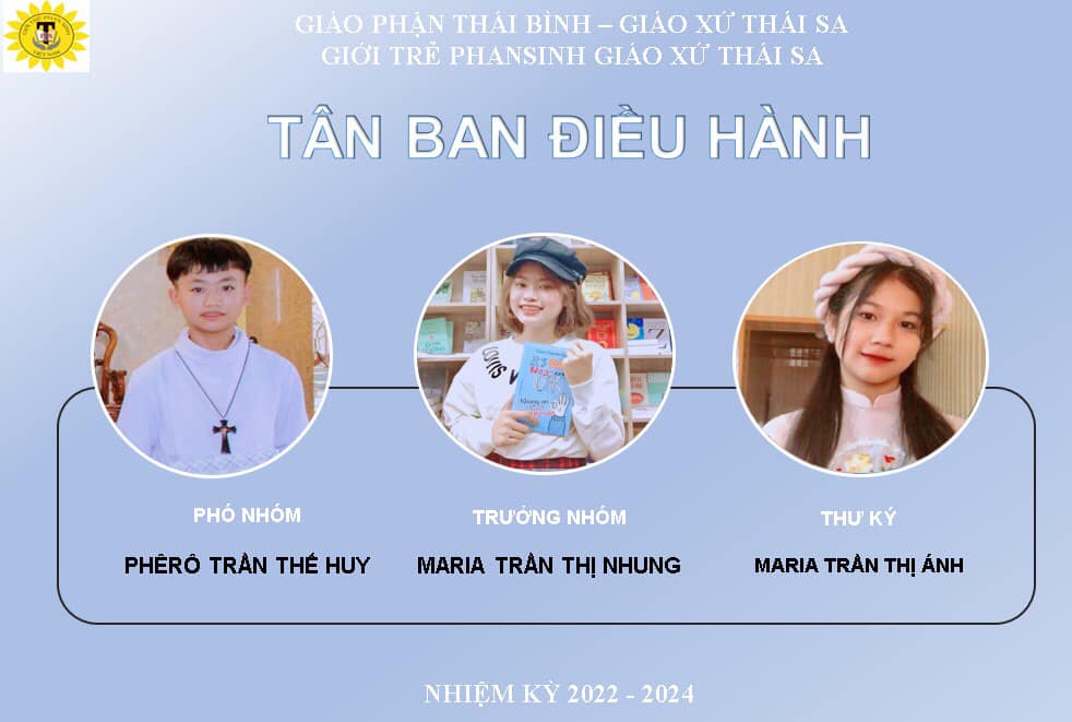 Chúc mừng Tân Ban Điều hành nhóm GTPS Thái Sa (2022-2024)