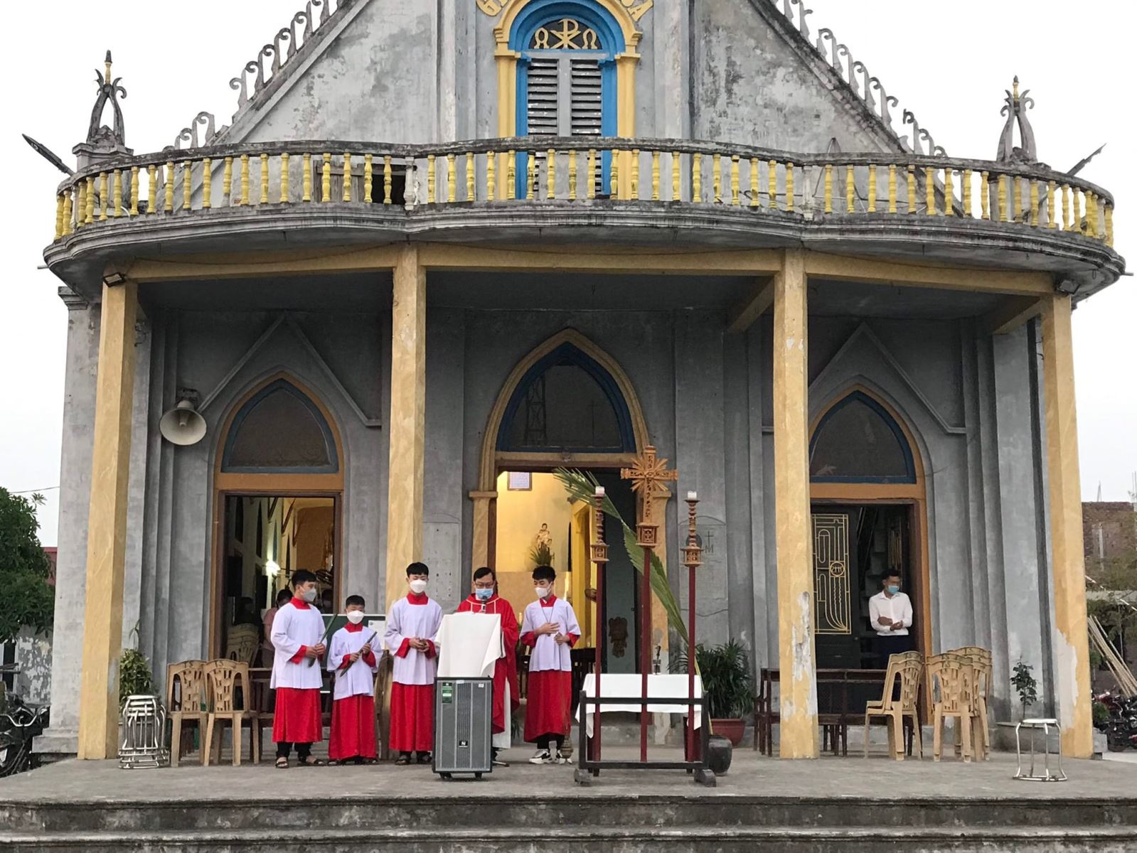 Giáo xứ Thái Sa cử hành Tuần Thánh năm 2022.