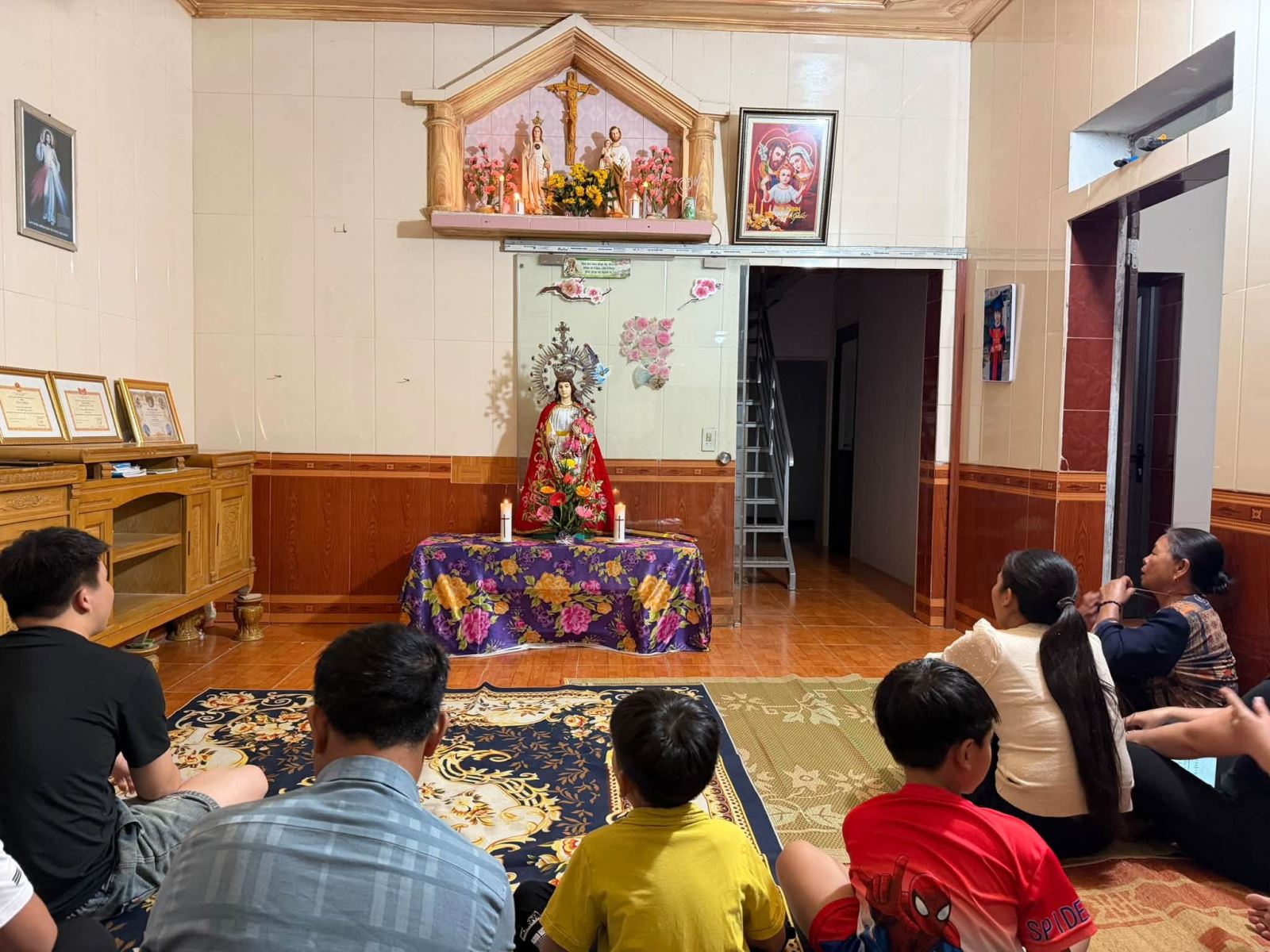 GIÁO XỨ THÁI SA TỔ CHỨC KINH LIÊN GIA – THÁNG MÂN CÔI
