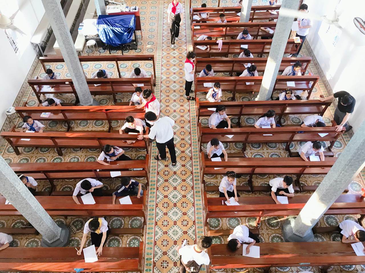 Giáo xứ Thái Sa thi Giáo lý kết thúc năm học 2022-2023