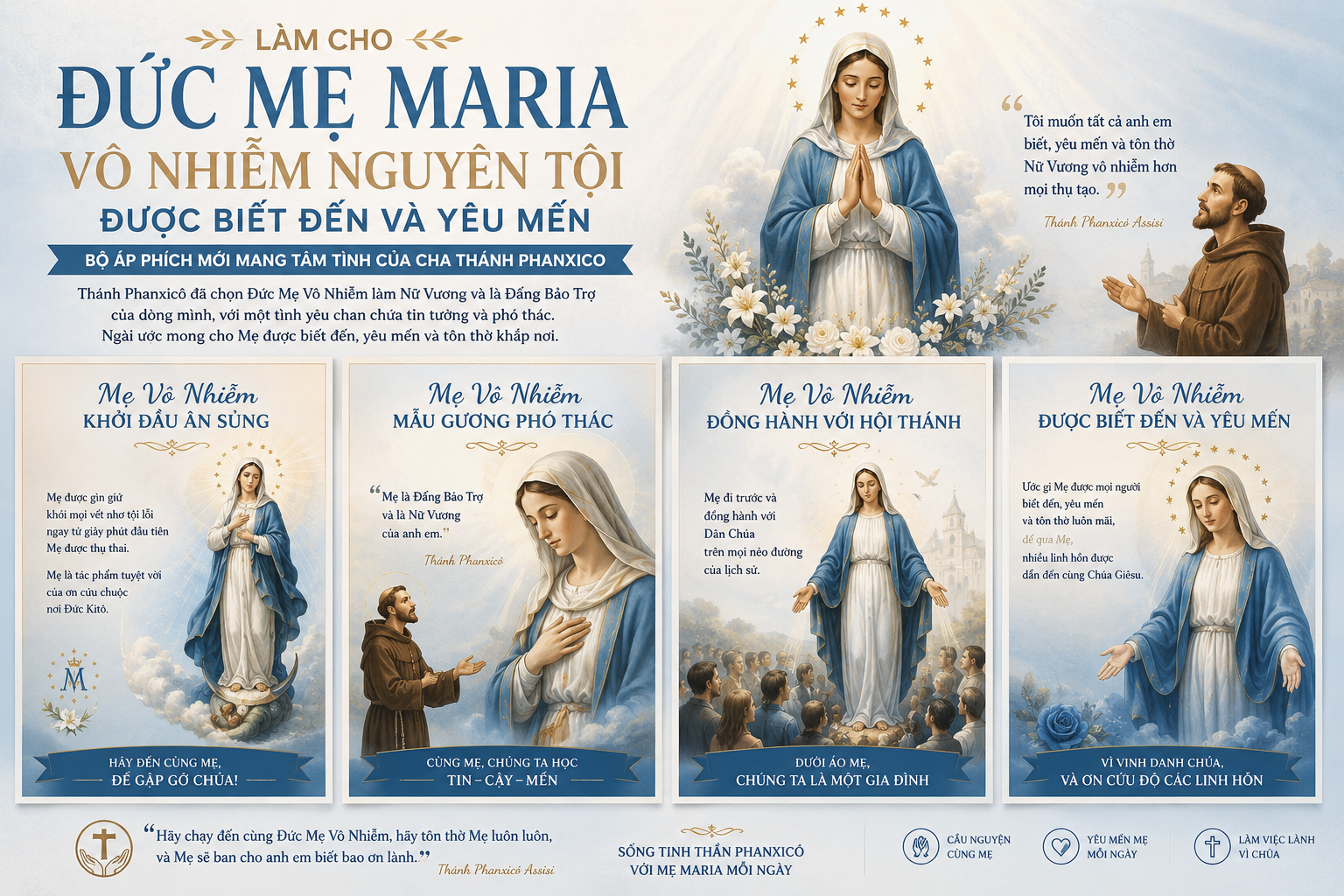 ĐỨC MẸ MARIA VÔ NHIỄM NGUYÊN TỘI